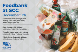 Foodbank at SCC, December 9th